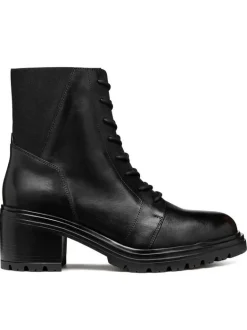 Anfibi Donna Pelle Nero