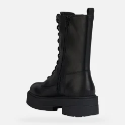 Anfibi Donna Pelle Nero