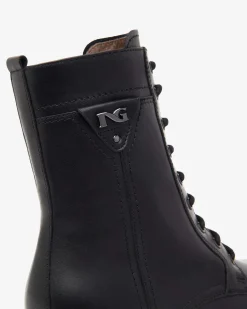 Anfibi Donna Pelle Nero