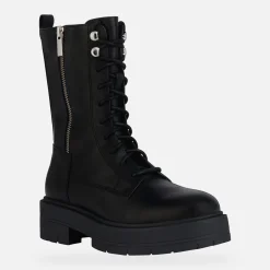 Anfibi Donna Pelle Nero