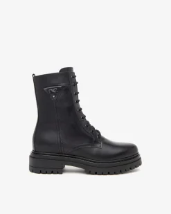 Anfibi Donna Pelle Nero
