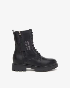 Anfibi Donna Pelle Nero
