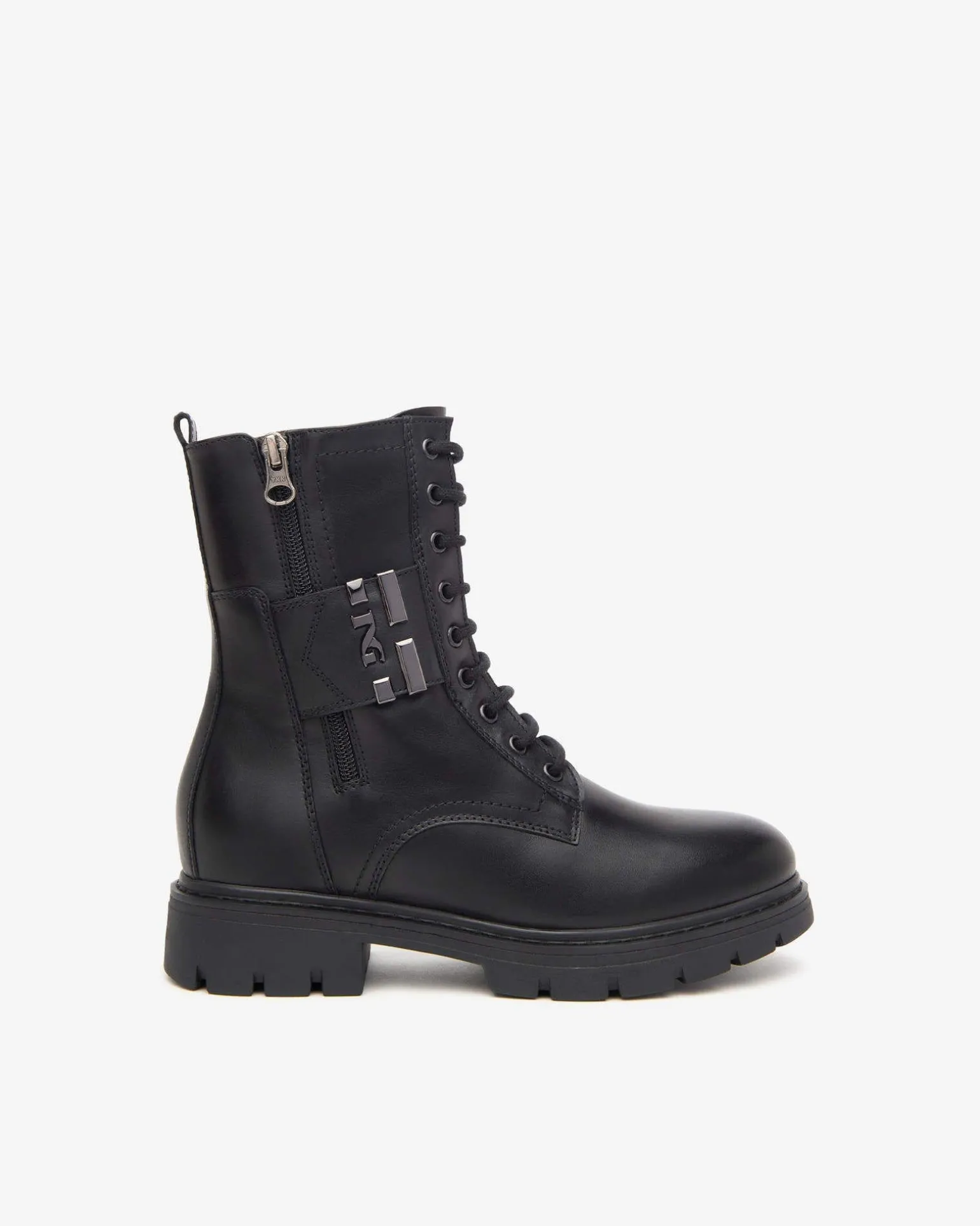 Anfibi Donna Pelle Nero