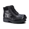 Anfibi Uomo in Pelle Nero