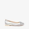 Ballerina Pelle Acciaio Silver