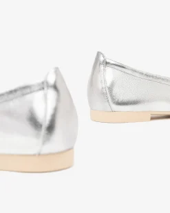 Ballerina Pelle Acciaio Silver