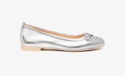 Ballerina Pelle Acciaio Silver