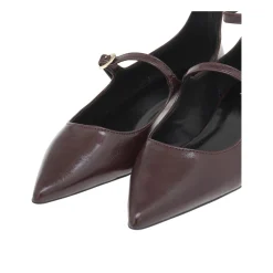 Ballerine Cinturino Donna Bordeaux