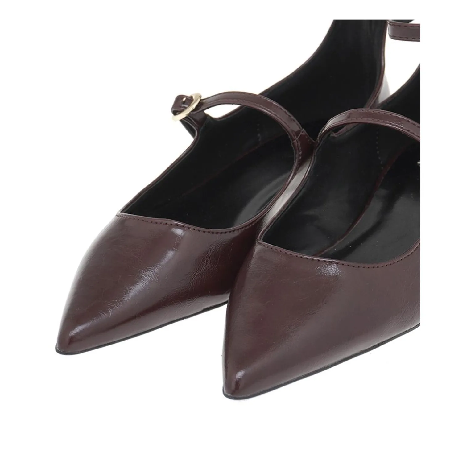 Ballerine Cinturino Donna Bordeaux