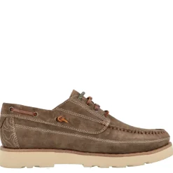 Barca Scarpa Uomo Camoscio Taupe
