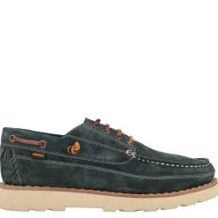 Barca Scarpa Uomo Camoscio Blu