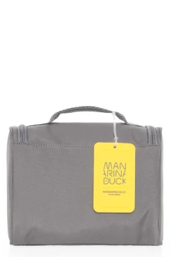 Beauty Necessaire da Viaggio in Tessuto Grigio