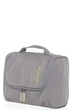 Beauty Necessaire da Viaggio in Tessuto Grigio