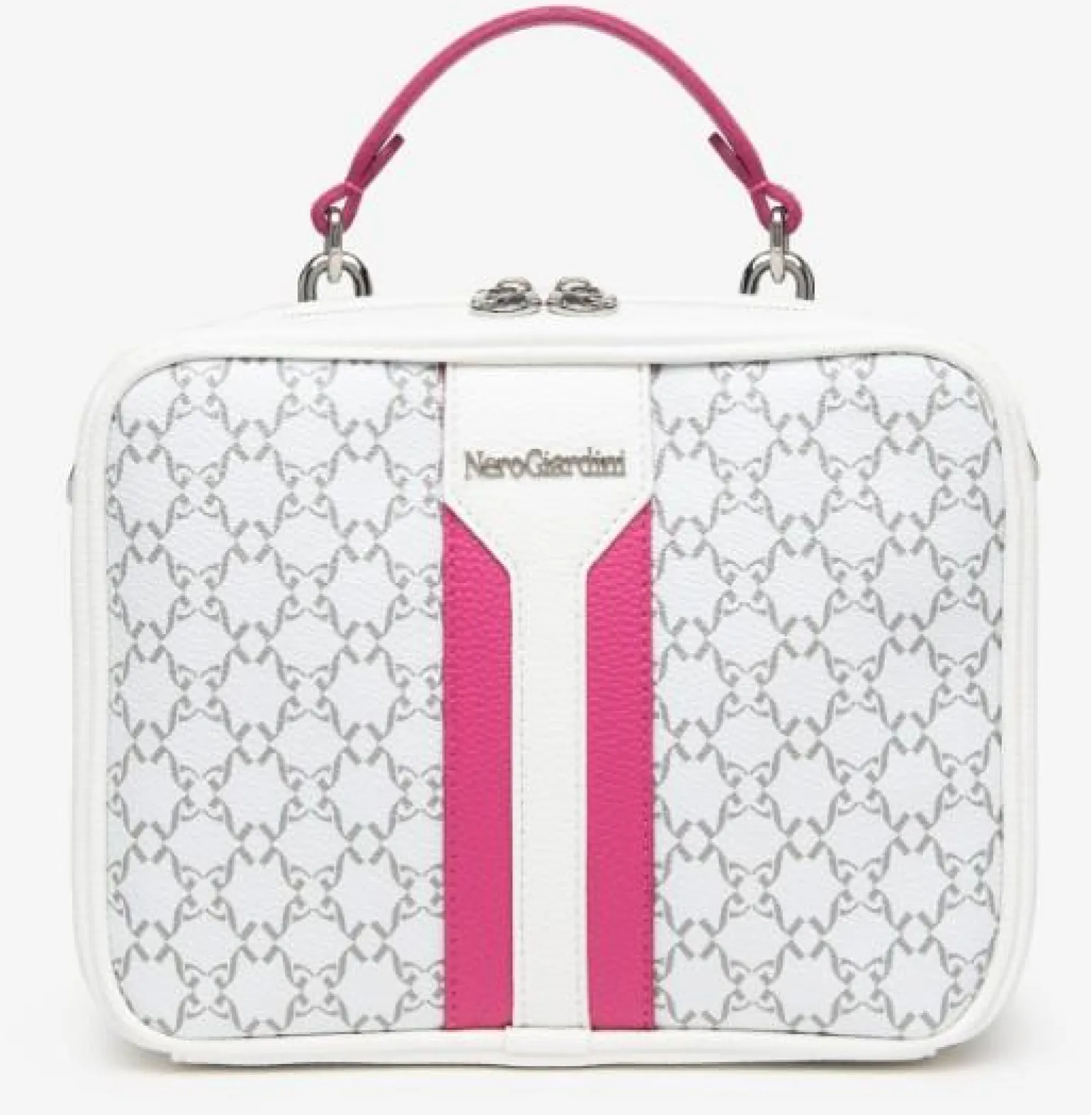 Borsa a Mano Bianca con Tracolla