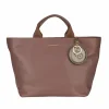 Borsa a Mano in Pelle con Tracolla