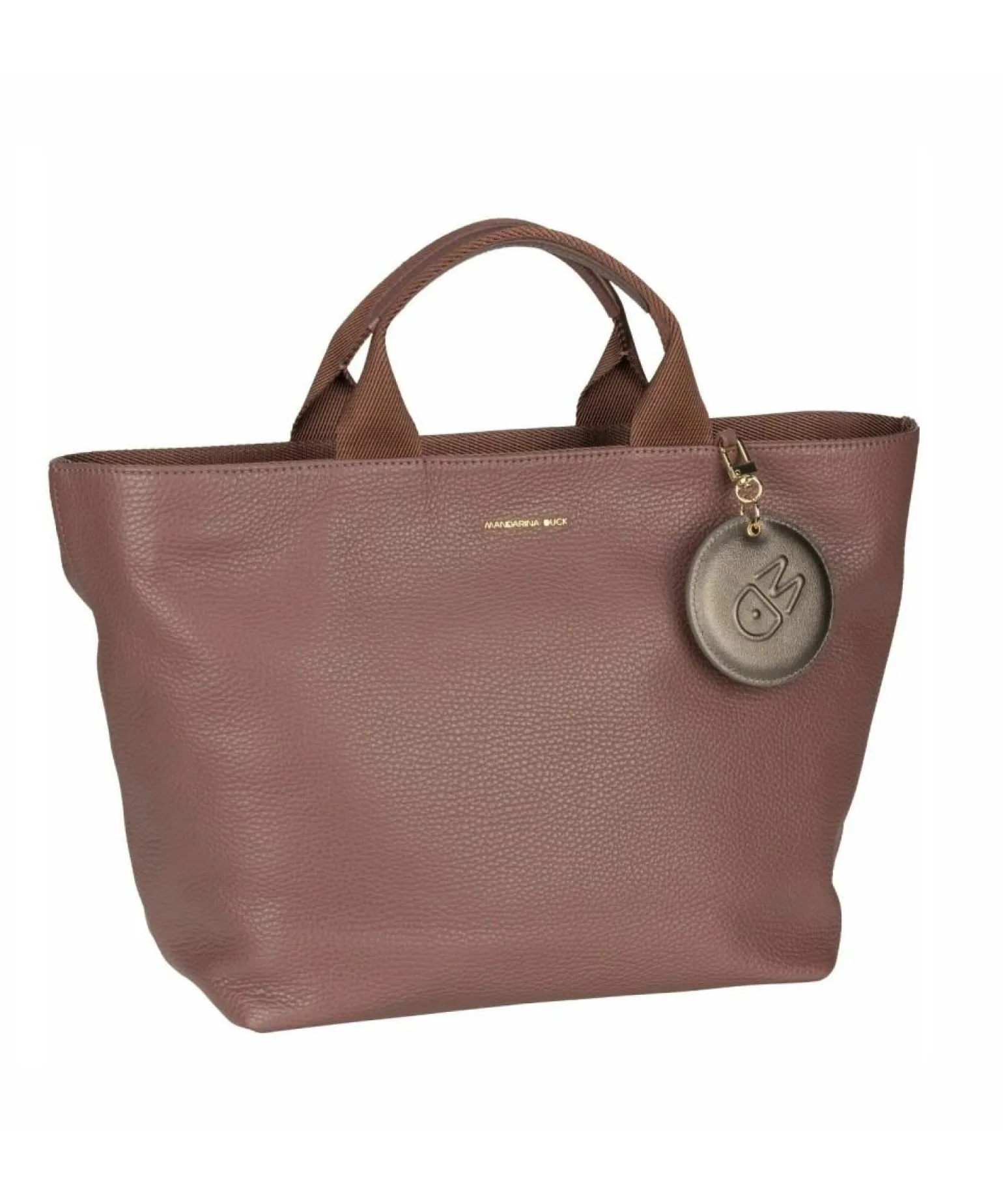 Borsa a Mano in Pelle con Tracolla