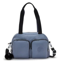 Borsa a Spalla con Tracolla Blu Jeans