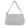 Borsa a Spalla in Pelle Bianco