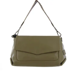 Borsa a Spalla in Pelle Verde