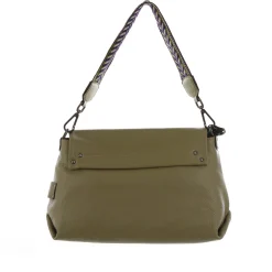 Borsa a Spalla in Pelle Verde