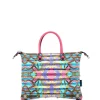 Borsa Icon Trasformabile in Pelle Fantasia con Tracolla