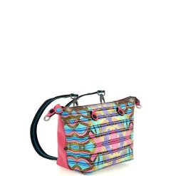 Borsa Icon Trasformabile in Pelle Fantasia con Tracolla