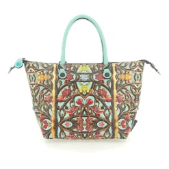 Borsa Icon Trasformabile in Pelle Fantasia con Tracolla