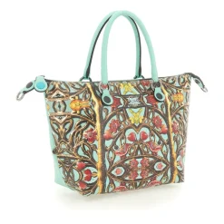 Borsa Icon Trasformabile in Pelle Fantasia con Tracolla