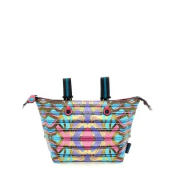 Borsa Icon Trasformabile in Pelle Fantasia con Tracolla