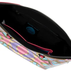 Borsa Icon Trasformabile in Pelle Fantasia con Tracolla
