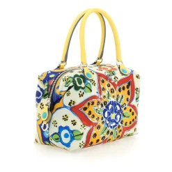 Borsa Icon Trasformabile in Pelle Fantasia con Tracolla
