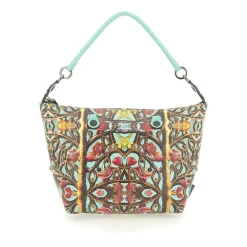 Borsa Icon Trasformabile in Pelle Fantasia con Tracolla