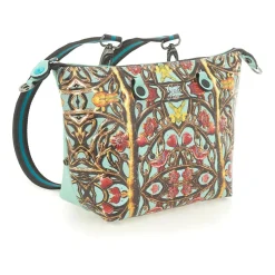Borsa Icon Trasformabile in Pelle Fantasia con Tracolla