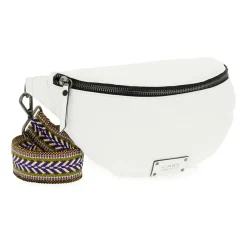Borsa Marsupio in Pelle Bianca
