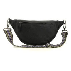 Borsa Marsupio in Pelle Nero