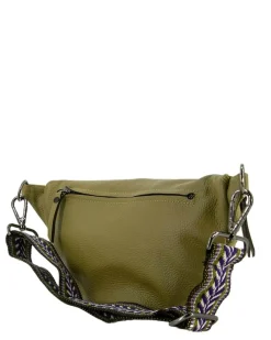 Borsa Marsupio in Pelle Verde