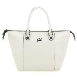 Borsa Trasformabile in Pelle Bianco con Tracolla