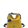 Borsa Zaino Trasformabile  in Pelle Giallo
