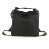 Borsa Zaino Trasformabile  in Pelle Nera
