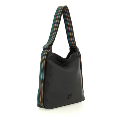 Borsa Zaino Trasformabile  in Pelle Nera