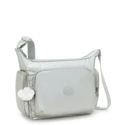 Borse Tracolla Multitasche Metallic Argento