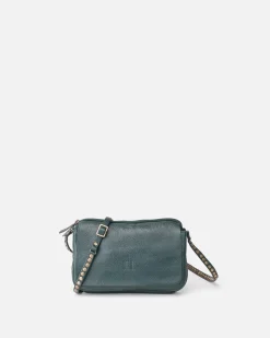 Borsetta Donna Pelle Verde