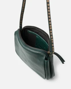 Borsetta Donna Pelle Verde
