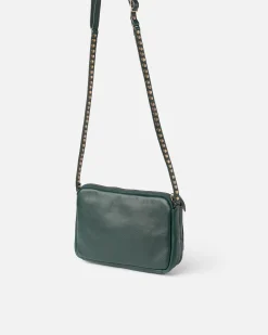 Borsetta Donna Pelle Verde