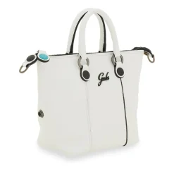 Borsetta Icon Trasformabile in Pelle Bianca con Tracolla