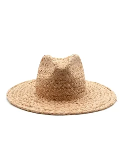 Cappello Fedora Unisex in Rafia Naturale