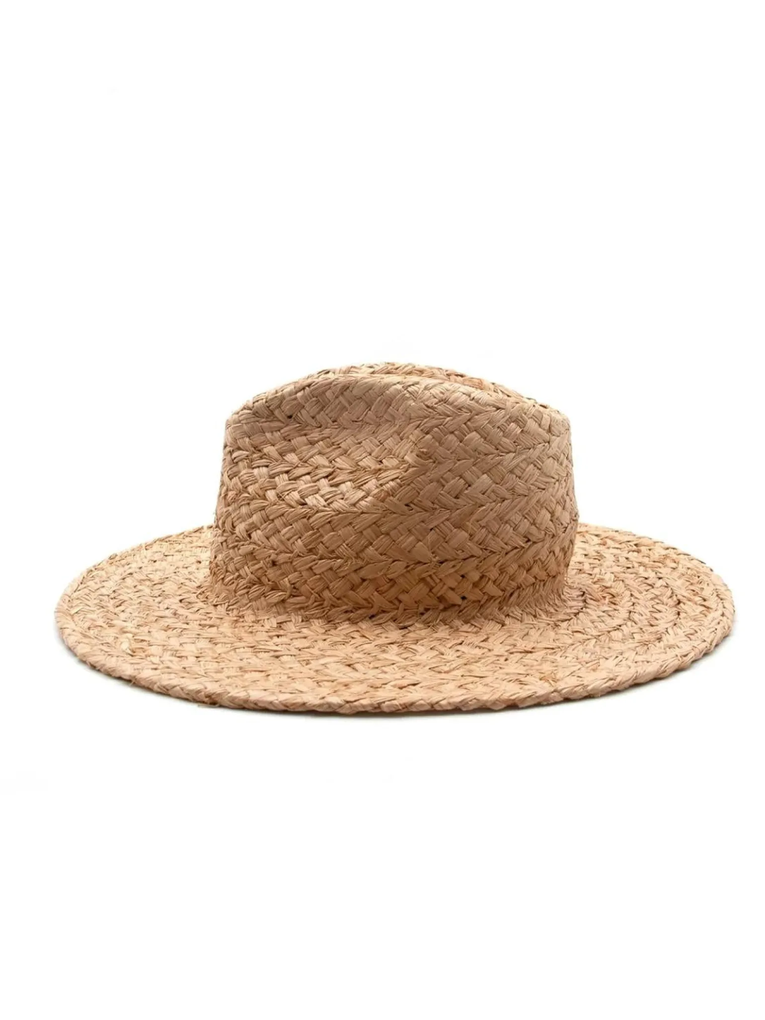 Cappello Fedora Unisex in Rafia Naturale