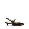 Chanel a Punta in Nera Tacco Rocchetto