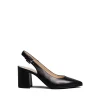 Chanel a Punta in Pelle Nera