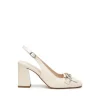 Chanel in Pelle Vernice Latte